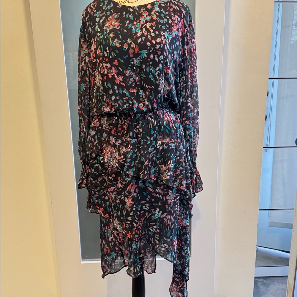 IRO Multicolor Long Sleeve Dress
